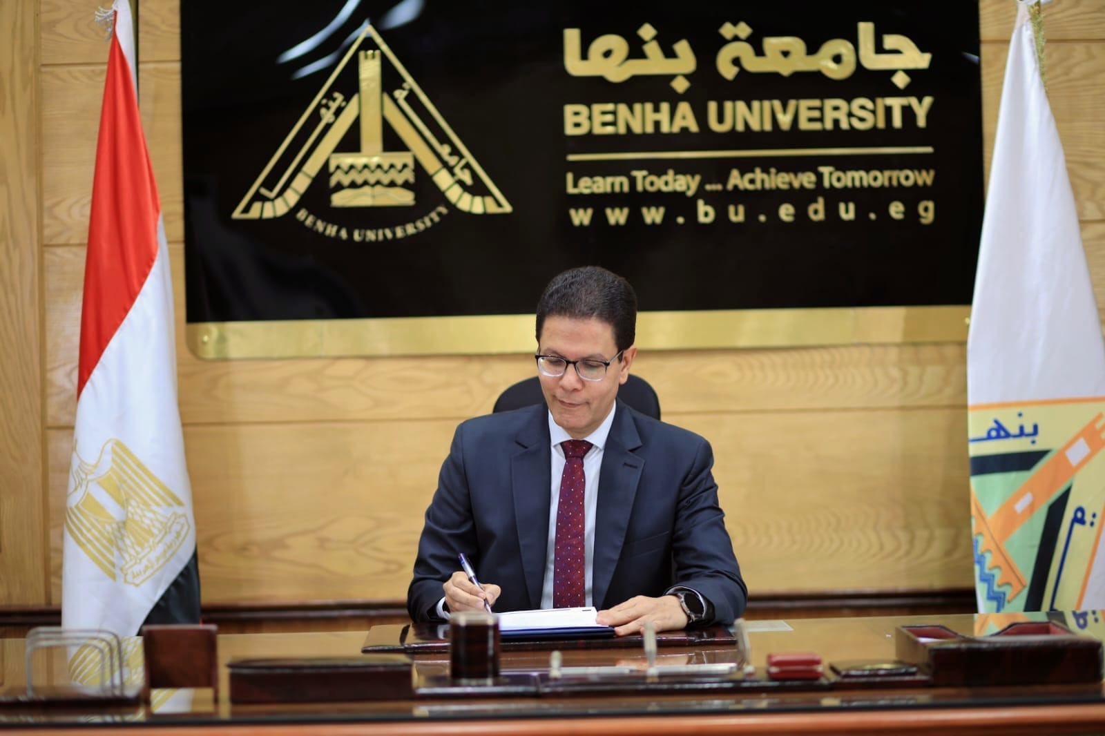 رئيس جامعة بنها : فتح باب التقديم في الدورة الثالثة من المبادرة الوطنية للمشروعات الخضراء الذكية