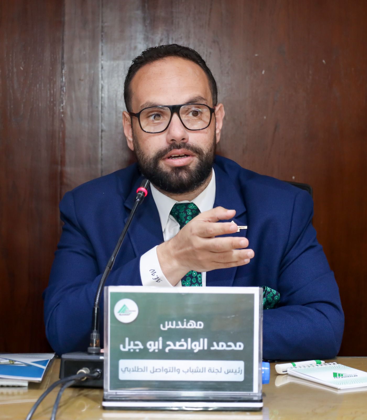 م.محمد الواضح: لجنة الشباب معنيه بتأهيل شباب المهندسين لسوق العمل