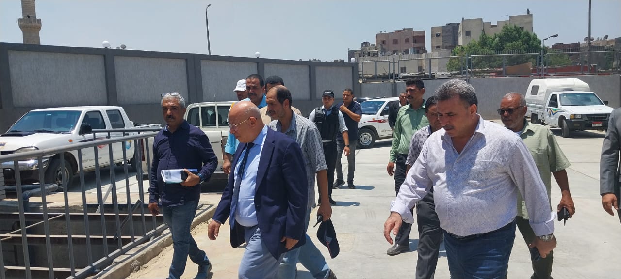 رئيس مياه الشرب بالقاهرة يتابع أعمال الإحلال والتجديد لرفع كفاءة محطات المياه والروافع