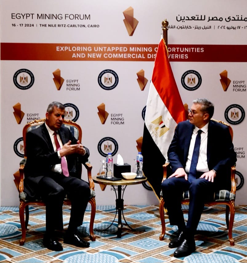 مصر والأردن تبحثان تعزيز التعاون في مجالات البترول والغاز والثروة المعدنية