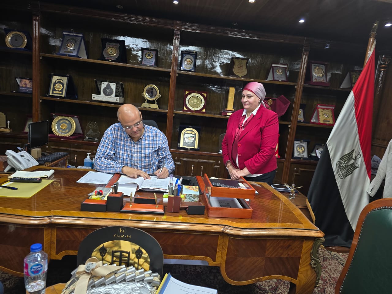 محافظ القليوبية يعتمد نتيجة شهادة التلمذة الصناعية للمدارس الفكرية