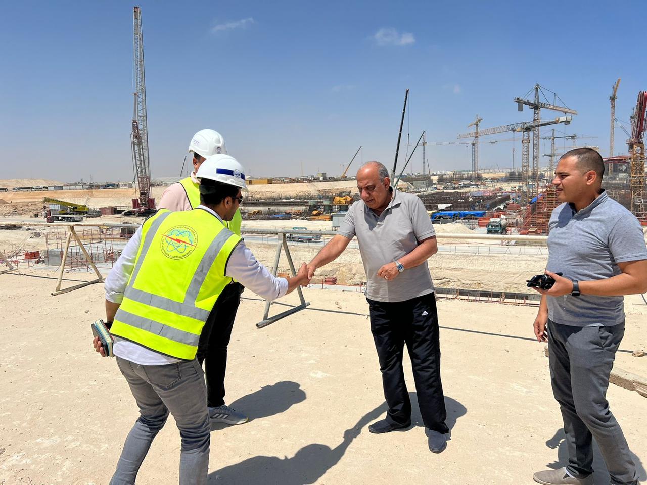 وزير الكهرباء والطاقة المتجددة يتابع الموقف التنفيذى لأعمال المشروع القومي للمحطة النووية بالضبعة