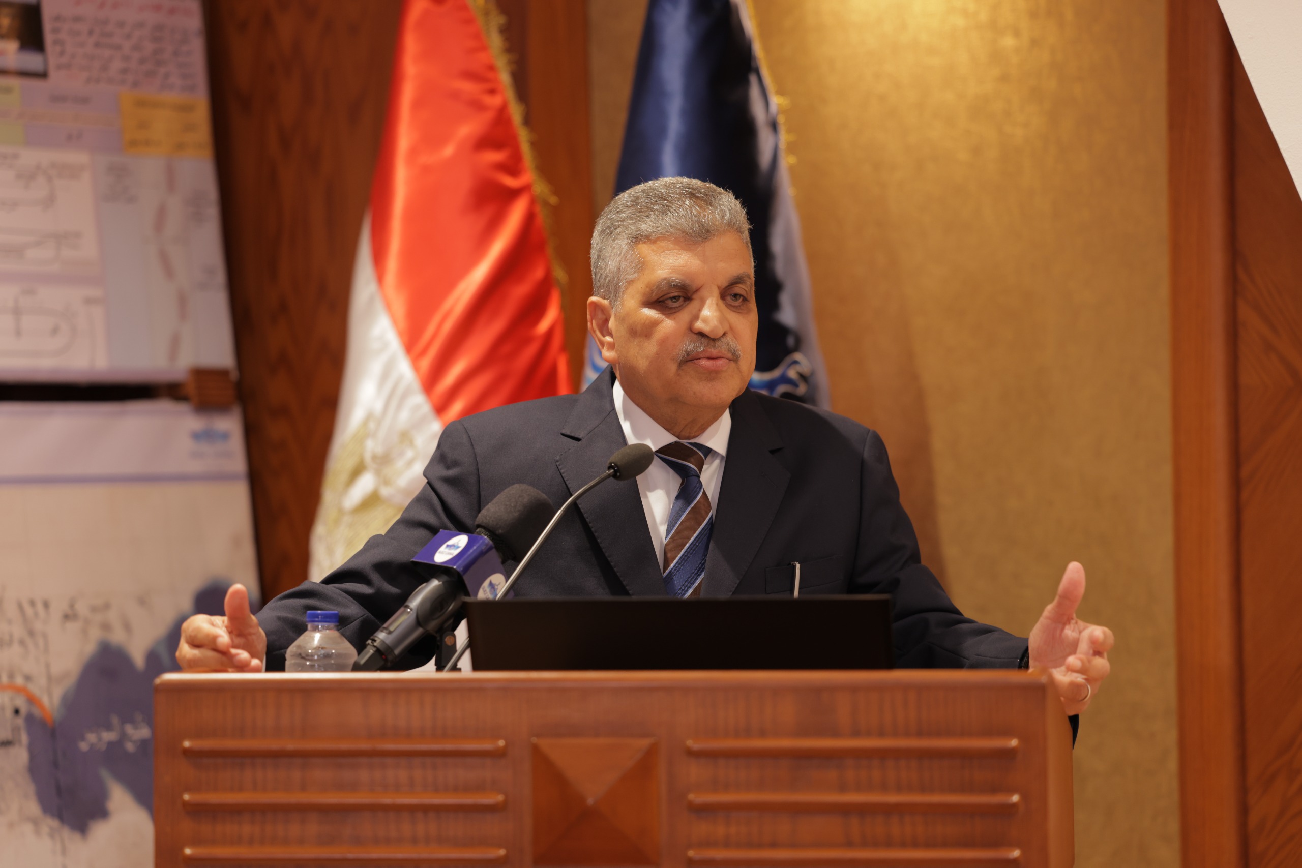 هيئة قناة السويس تستقبل محافظ الإسماعيلية وقائد قوات الدفاع الشعبي في تدريب لمواجهة الكوارث
