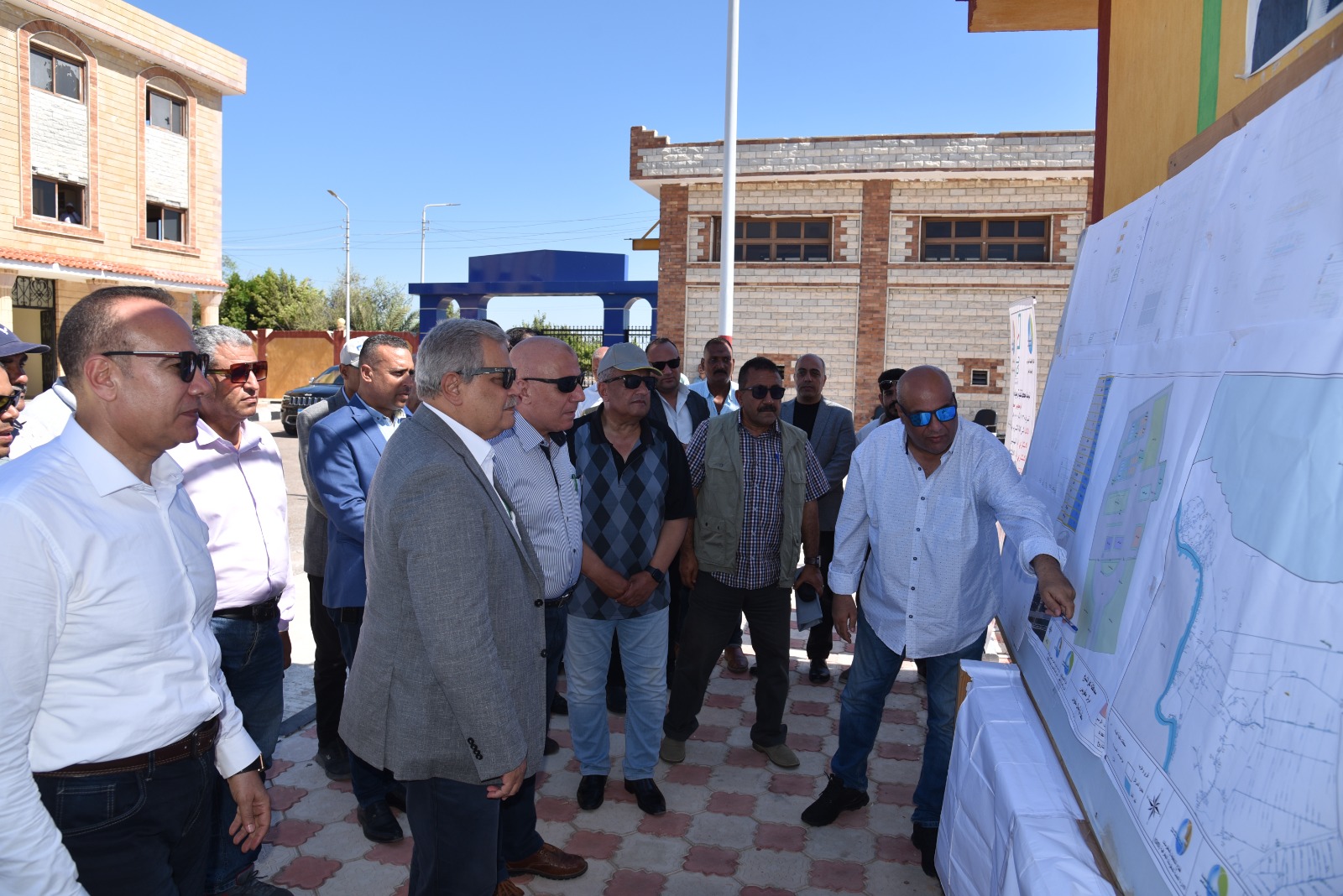 رئيس القابضة للمياه يتفقد مشروعات مياه الشرب بمركز مطوبس بمحافظة كفر الشيخ