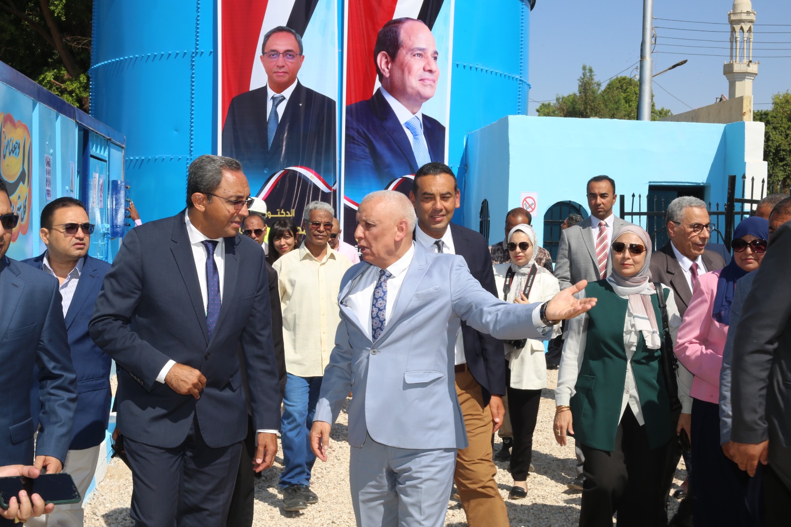 عاجل.. بدء التشغيل التجريبي لمحطة مياه الحميدات بنظام الترشيح الطبيعي RBF في قنا