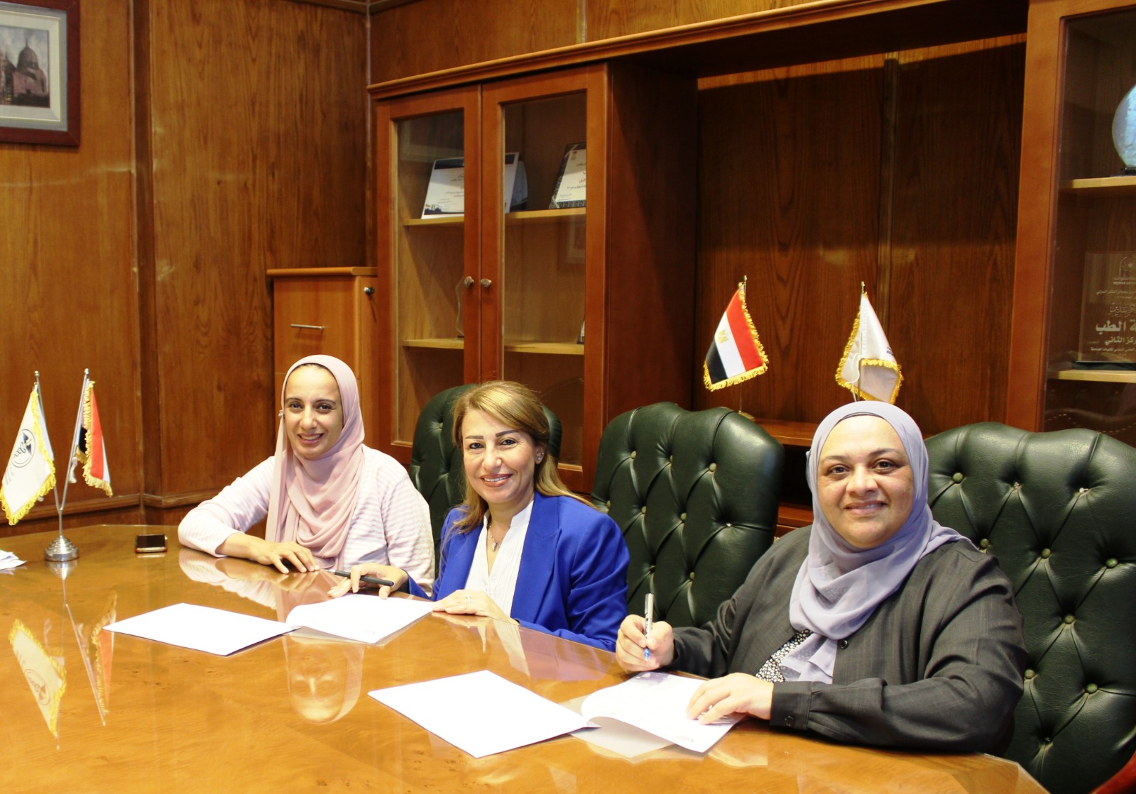 الأمانة العامة للصحة النفسية وعلاج الإدمان توقع بروتوكول تعاون مع كلية الطب جامعة حلوان بهدف تبادل الخبرات العلمية