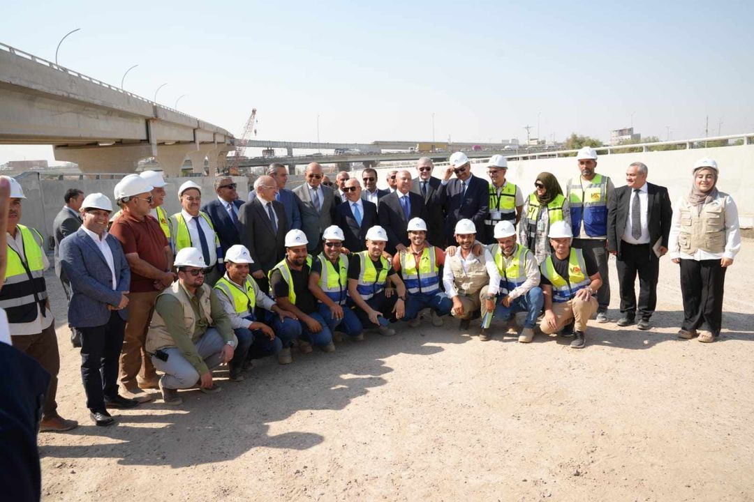 كامل الوزير يلتقي وزيرا النقل والإسكان العراقيين لبحث تعزيز التعاون بين البلدين ويتفقد أعمال شركة حسن علام