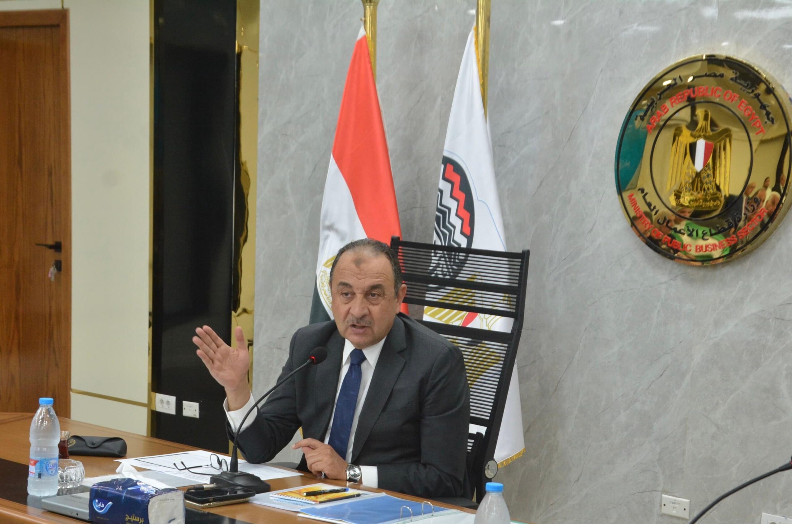 المهندس محمد شيمي يتابع معدلات إنتاج مصنع (4) الجديد بشركة غزل المحلة وتصدير غالبية إنتاجه.. والأعمال النهائية بمصنع (1) الأكبر عالميا