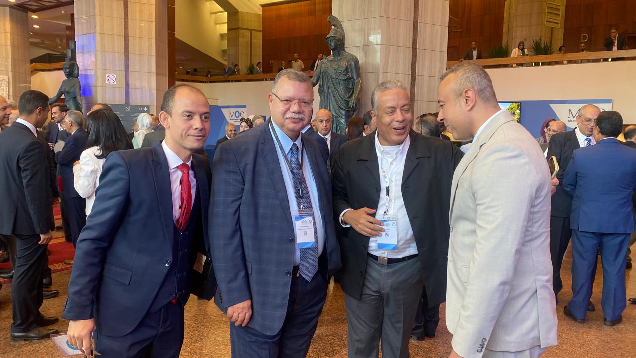 بالصور.. حضور مميز من وفد شركة «أموك» في مؤتمر حوض البحر  المتوسط MOC 2024 