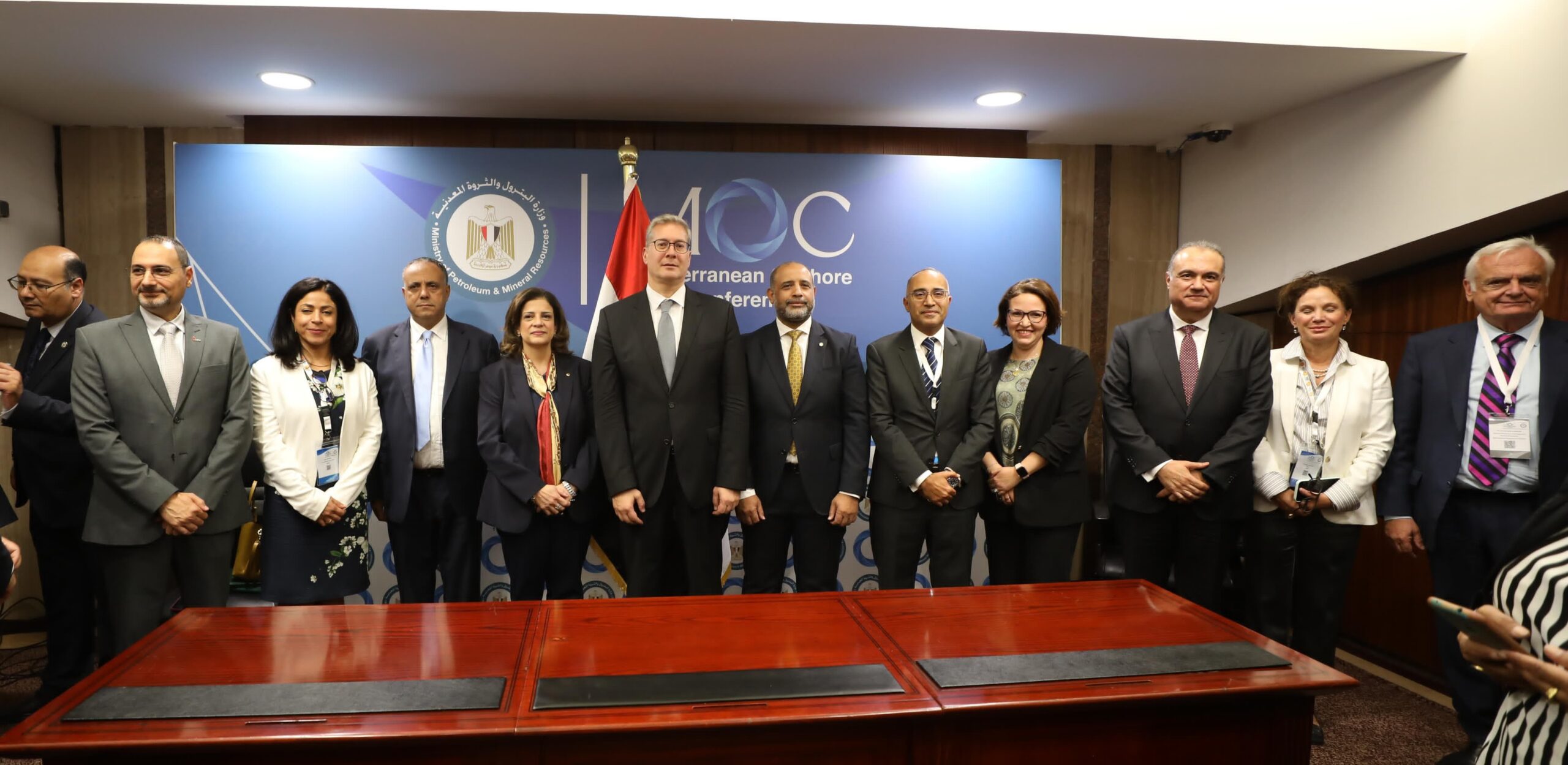 علىى هامش مؤتمر(MOC 2024) .. “البترول” توقع ٤ مذكرات تفاهم مع شركات عالمية لتعزيز التعاون البترولى