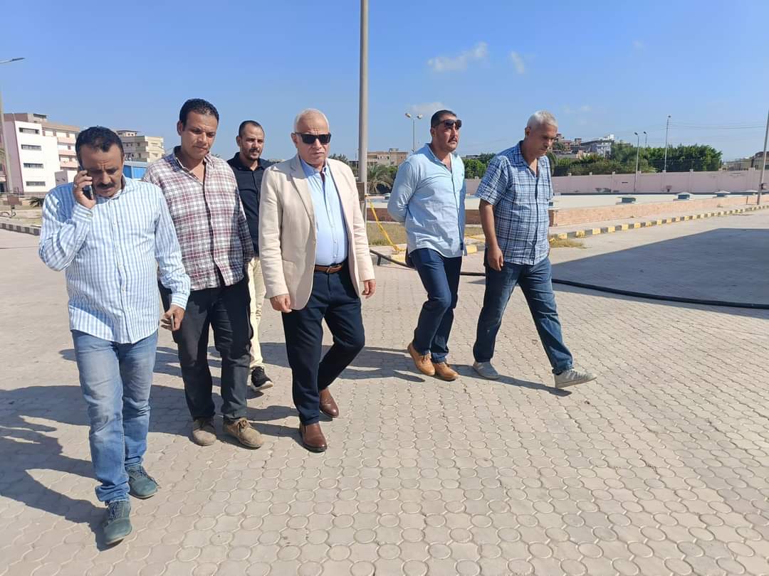 رئيس مجلس إدارة شركة مياه البحيرة يتفقد محطة دمنهور 1 ويتابع أعمال الإحلال والتجديد