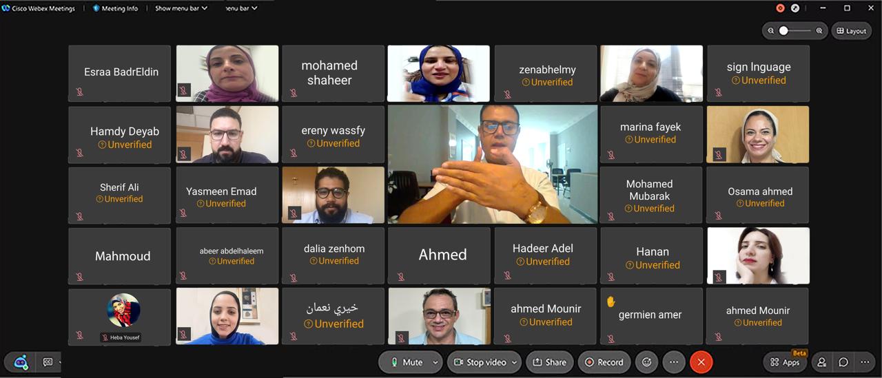 نحو بيئة أكثر شمولا لتمكين ذوي الهمم.. المصرف المتحد ينظم ورشة عمل تطوعية لتعليم لغة الاشارة