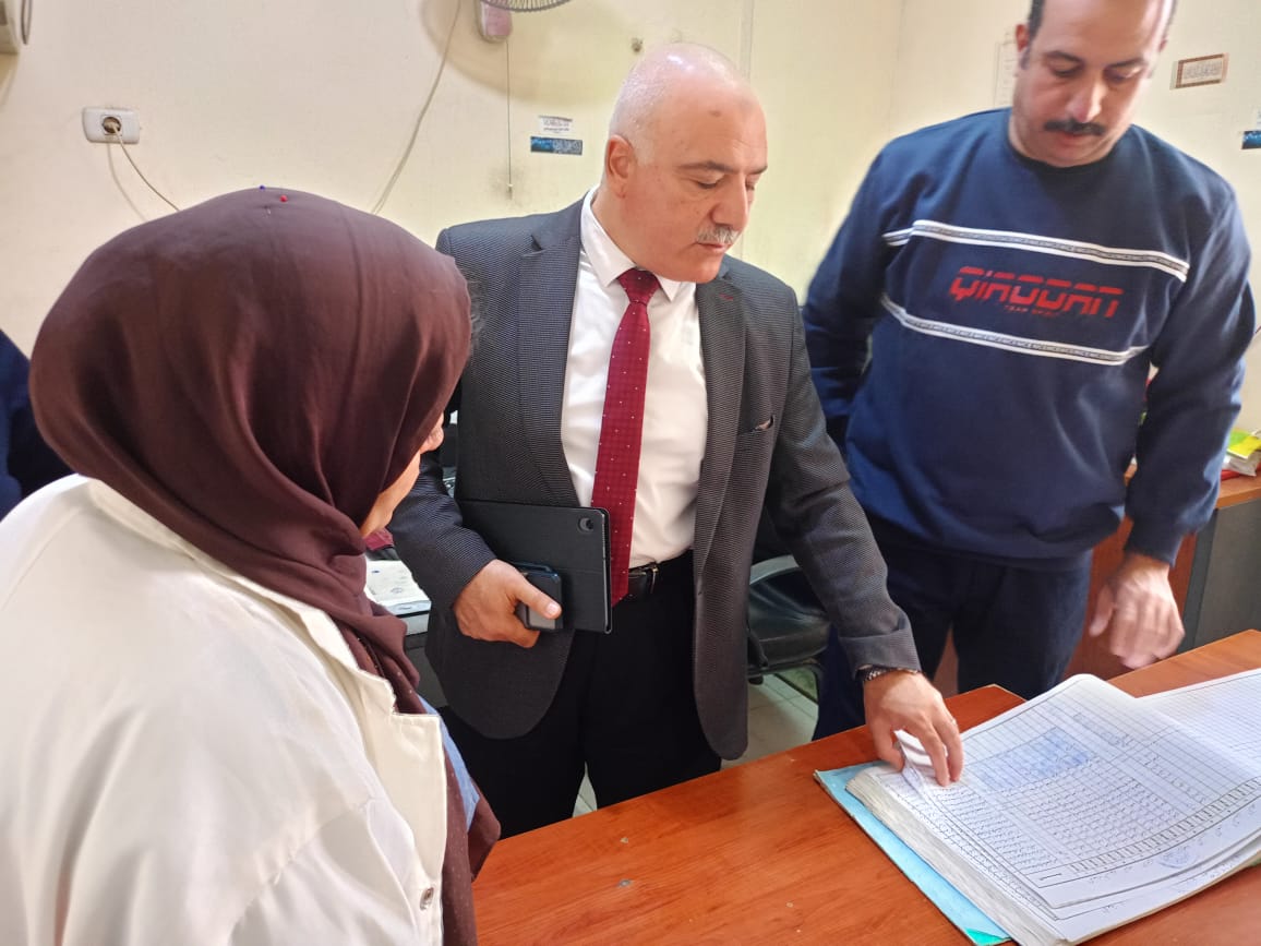 وكيل وزارة الصحة يجري جولة مرورية بالمنشات الصحية التابعة لإدارة بنها 