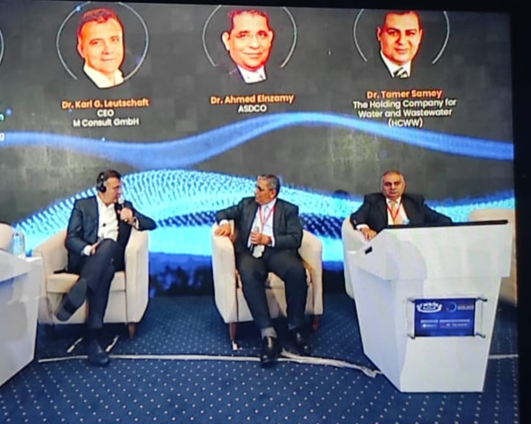 جلسة نقاشية في ARWADEX 2024: استدامة إدارة الحمأة في مصر وتحدياتها