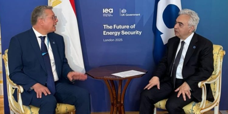 وزير البترول والمدير التنفيذي لوكالة الطاقة الدولية يبحثان تحديات أمن الطاقة والتحول المستدام