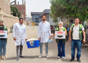 شركة مياه الشرب بالجيزة تنظم قافلة مائية بمدينة الحوامدية