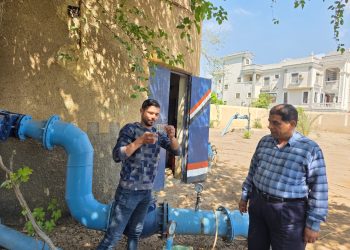 رئيس شركة “مياه المنوفية” يتفقد محطات مياه الشرب
