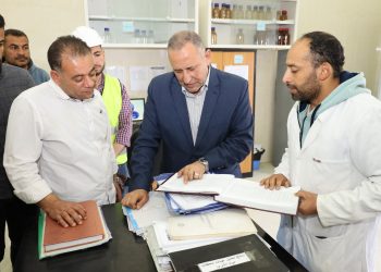 رئيس شركة مياه الغربية يتفقد مشروعات حيوية بالمحلة الكبرى لدعم جهود “حياة كريمة”