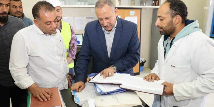 رئيس شركة مياه الغربية يتفقد مشروعات حيوية بالمحلة الكبرى لدعم جهود “حياة كريمة”