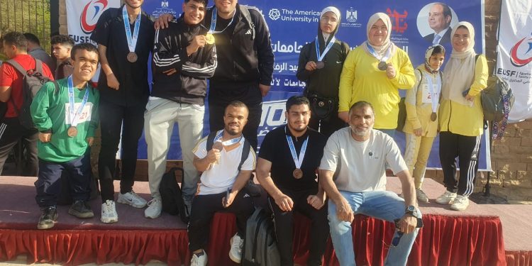 جامعة بنها تحصد 20 ميدالية في بطولة الجامعات المصرية لألعاب القوى