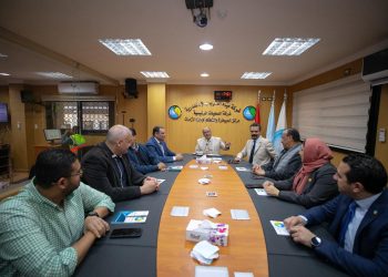 رئيس مياه الإسكندرية يستقبل وفدا من وزارة الإسكان لمتابعة خطط الطوارئ والأزمات