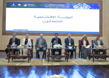 افتتاح فعاليات المؤتمر الرابع لطلاب الدراسات العليا في مجال العلوم التطبيقية بجامعة بنها