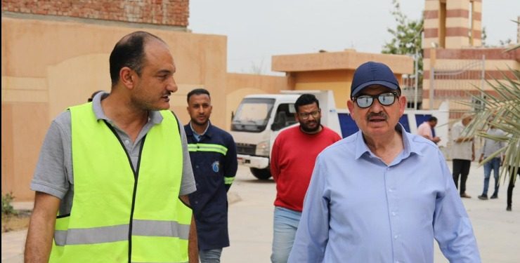 رئيس صرف صحي الإسكندرية يتفقد محطات رفع غرب المدينة