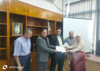 حفل تكريم العامل المثالى بشركة النصر للأدوية بأبى زعبل الخانكة القليوبية