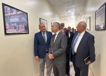 رئيس البنك الزراعي يتفقد الأعمال النهائية بمقر البنك بالعاصمة الإدارية تمهيداً لافتتاحه قريباً