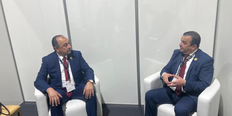 وزير قطاع الأعمال يلتقي وزير الطاقة والمناجم الجزائري لبحث توسيع آفاق التعاون الاستثماري والشراكة