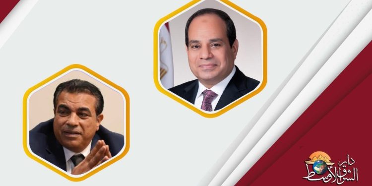 الدكتور محمد حبل يهنئ الرئيس السيسي بمناسبة قرب احتفالاتنا بالذكرى الـ12 لثورة 30 يونيو المجيدة