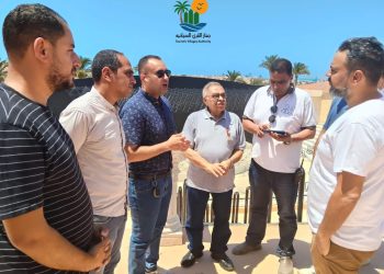 رئيس جهاز القرى السياحية يتفقد الأعمال الأخيرة بالمسرح الرومانى تمهيداً لافتتاحه أمام الجمهور