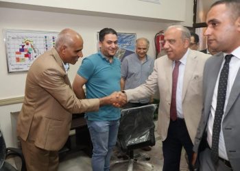 وزير الكهرباء يتفقد هيئة المواد النووية٠٠ ويستعرض مشروعات العمل الحالية