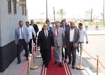 افتتاح مجمع التوثيق والشهر العقاري بمدينة المنصورة الجديدة