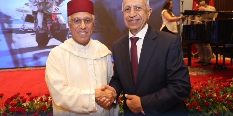 رئيس الأكاديمية العربية يشارك في احتفالية العيد الوطني المغربي بالقاهرة