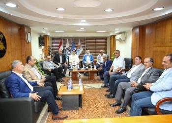 وزير قطاع الأعمال ومحافظ الإسكندرية يبدأن جولة تفقدية بمنطقة المعمورة بلقاء عدد من نواب البرلمان