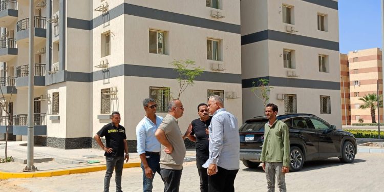 رئيس جهاز مدينة بدر يتفقد تطوير مدخل المدينة ومشروع الإسكان المتميز