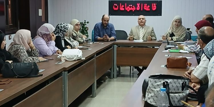  وكيل صحة القليوبية يعقد اجتماعا عاجلاً لمديري الإدارات الصحية لمناقشة الأعمال وتطوير الخدمات