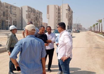 تقدم ملحوظ في تنفيذ وحدات المبادرة الرئاسية”سكن لكل المصريين” و”ديارنا” بمدينة بنى سويف الجديدة