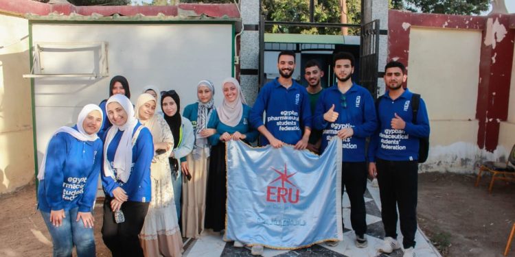 قافلة طبية شاملة لطلاب صيدلة “الروسية” تصل إلى قرية منشأة رضوان بالشرقية