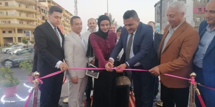 رئيس جهاز مدينة دمياط الجديدة يشهد افتتاح ميدان الدكتور باسم فاضل بعد تطويره
