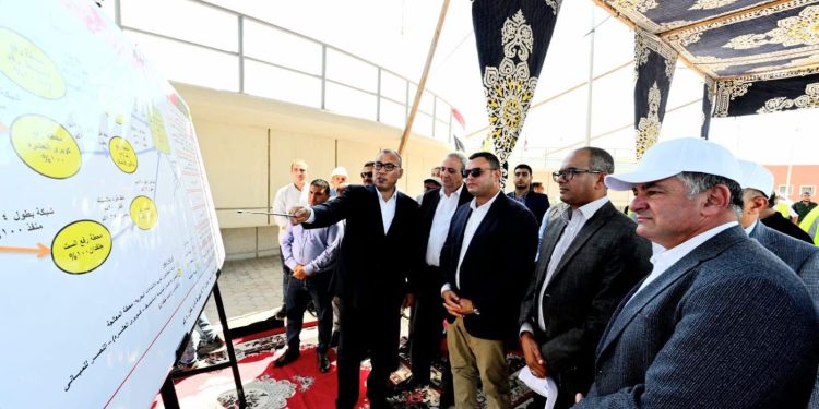 وزير الإسكان ومحافظ الغربية يختتمان جولتهما بتفقد محطة معالجة صرف صحي زفتى
