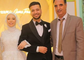 حفل زفاف سعيد للعروسين..محمد طارق و أيه عرابى