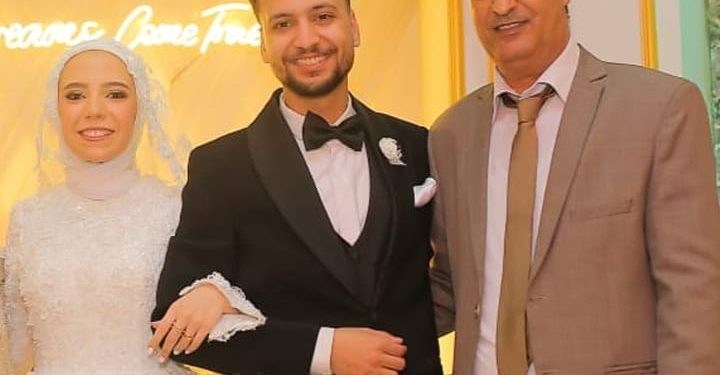 حفل زفاف سعيد للعروسين..محمد طارق و أيه عرابى