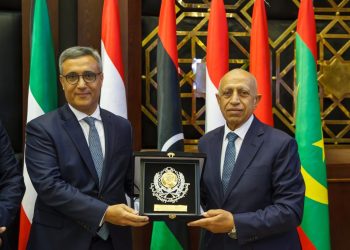 رئيس الأكاديمية العربية يستقبل رئيس المجلس الشعبي الوطني الجزائري وسفير الجزائر بالقاهرة