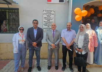 وكيل وزارة الصحة بالقليوبية يتفقد الوحدة الصحية بميت راضي بعد الانتهاء من أعمال التطوير 