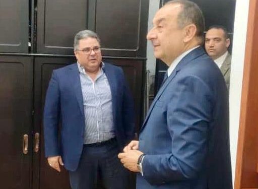 وزير قطاع الأعمال العام في زيارة مفاجئة لشركة مصر الجديدة للإسكان والتعمير
