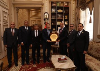 رئيس محكمة النقض يستقبل رئيس مجلس إدارة اتحاد بنوك مصر