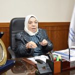 الدكتوره الفت غراب ريس مجلس اداره الشركه العربيه للصناعات الدواييه اكديما