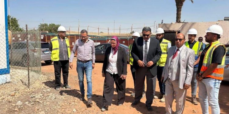 مني رزق تتابع معدل تنفيذ انشاء محطة محولات ماقوسة الجديدة 220 ك ف 
